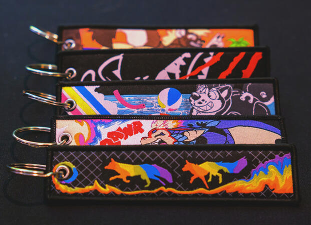 Embroidered Keychains